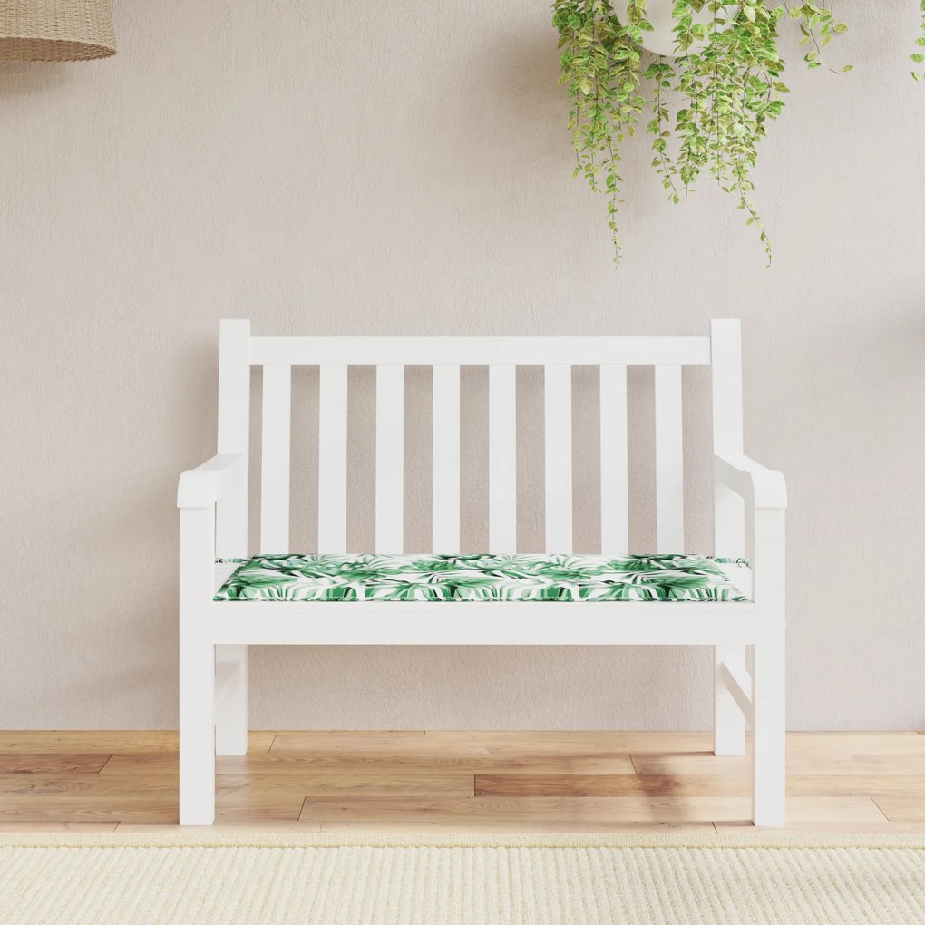 Perdea de grădină vidaXL cu model de frunze, 100x50x4 cm, fabricată din material Oxford