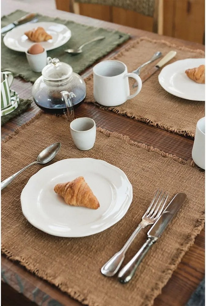 Suporturi pentru farfurii 2 buc. din bumbac 38x50 cm Handloom – Lorena Canals