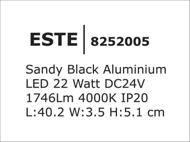 Accesoriu, Modul de iluminat pentru sina magnetica Buxton, Loop sau Sign, Este