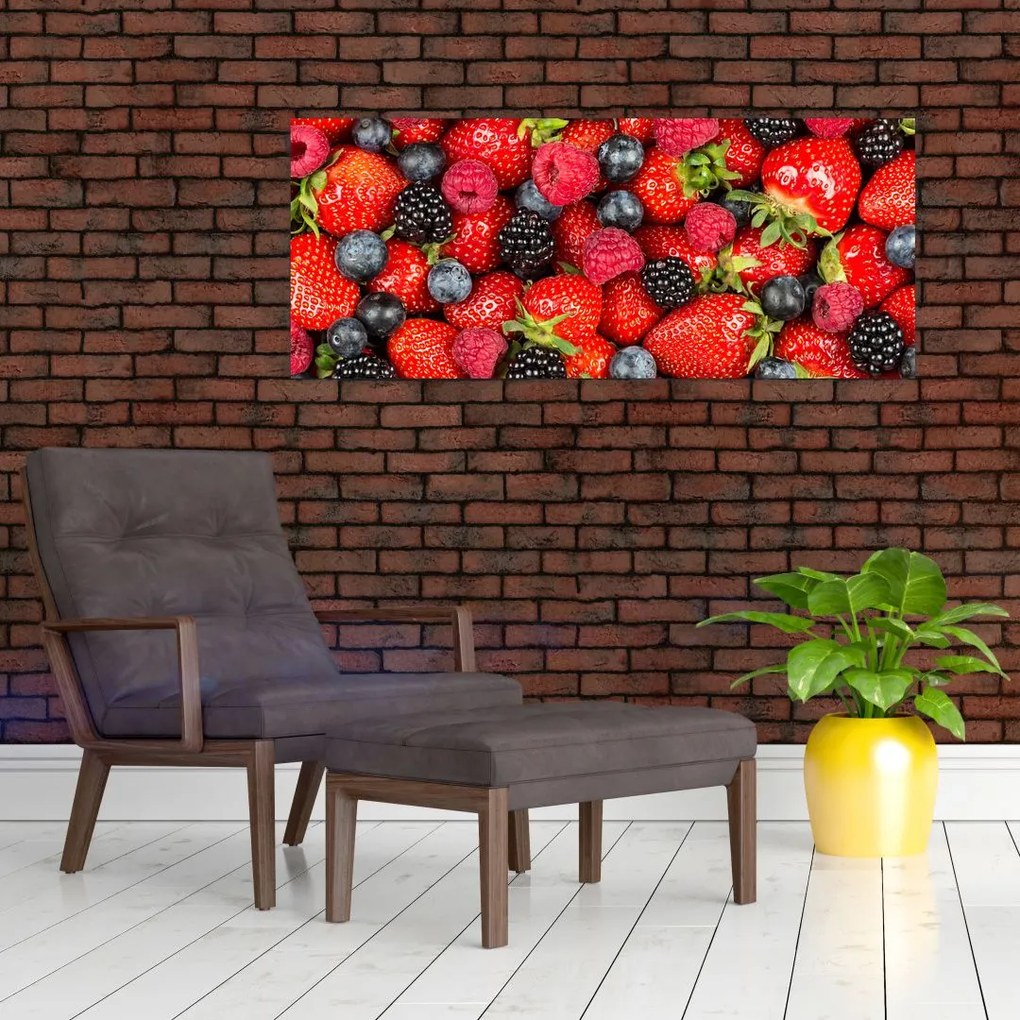 Tablou - Încărcătură de fructe (120x50 cm)
