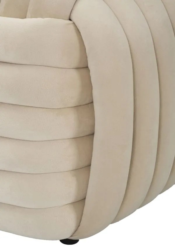 Mauro Ferrettibancă Softy Crem, Dimensiuni: 90X45X45 cm. | Aosom Romania