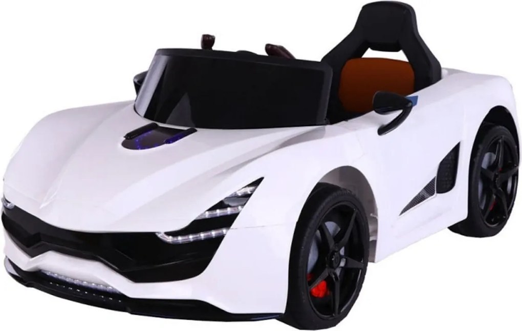 Masinuta Electrica cu acumulator pentru copii NOVOKIDS™ Magma Racer , Cu telecomanda, Melodii si lumini, 3-8 ani , Usi cu deschidere Butterfly ,