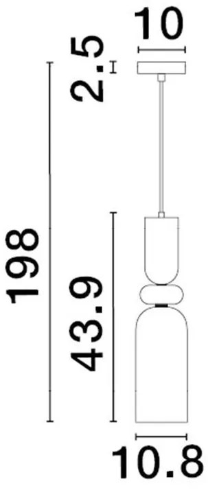 Lustra/Pendul design decorativ modern MURANO