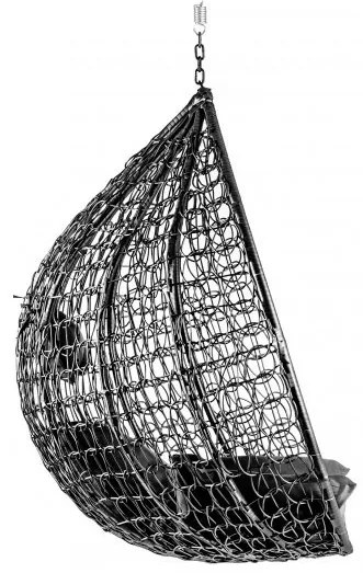 OFERTA Negru scaun suspendat KOKON fara suport II.calitate