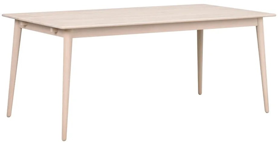 Masă de dining extensibilă din lemn masiv de stejar 180x90 cm Tyler - Rowico