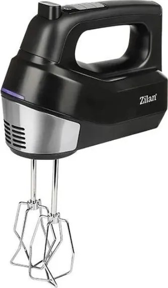 Mixer de mana Zilan ZLN2969, 6 trepte de viteza + TURBO, Display digital, Protectie la supraincalzire, Putere 200-250W