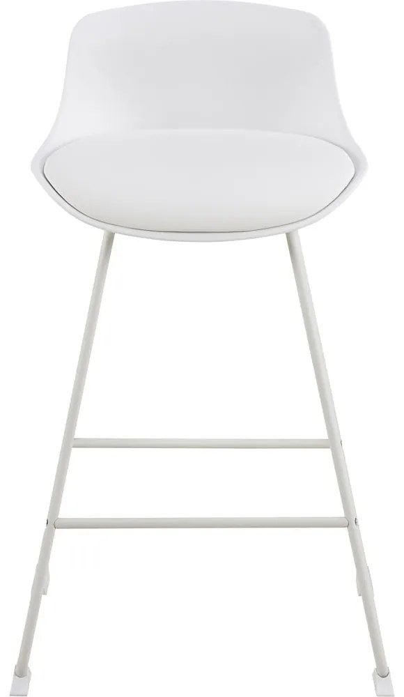 Scaun de bar alb (înălțime șezut 66 cm) Tina – Actona