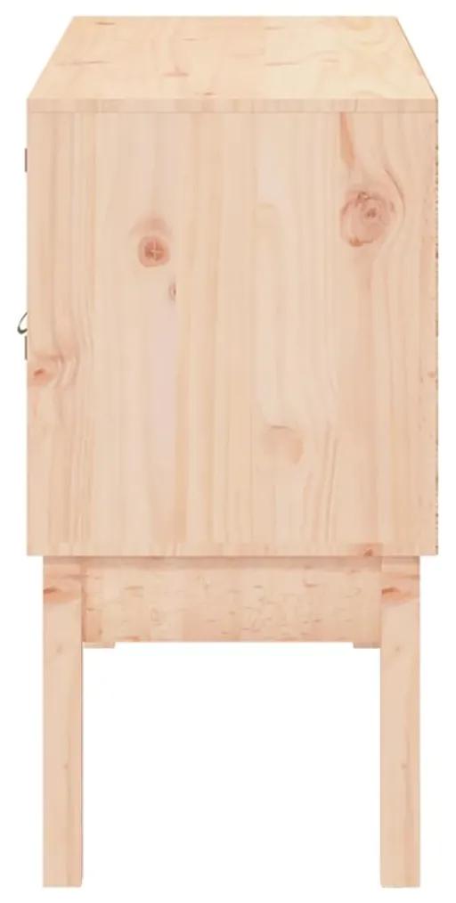 Servanta, 110x40x78 cm, lemn masiv de pin 1, Maro