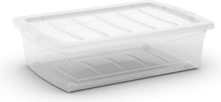 Cutie de depozitare din plastic cu capac 58,5x39x16 cm Spinning Box M – KIS