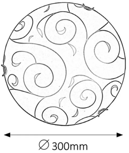 Rabalux 3852 - Corp de iluminat perete HARMONY LUX 1xE27/60W/230V