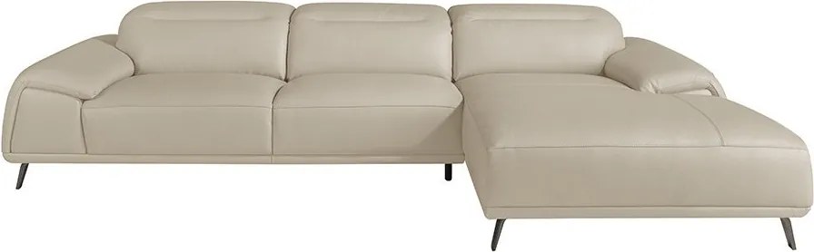 Coltar LUX cu sezlong dreapta design italian Serena