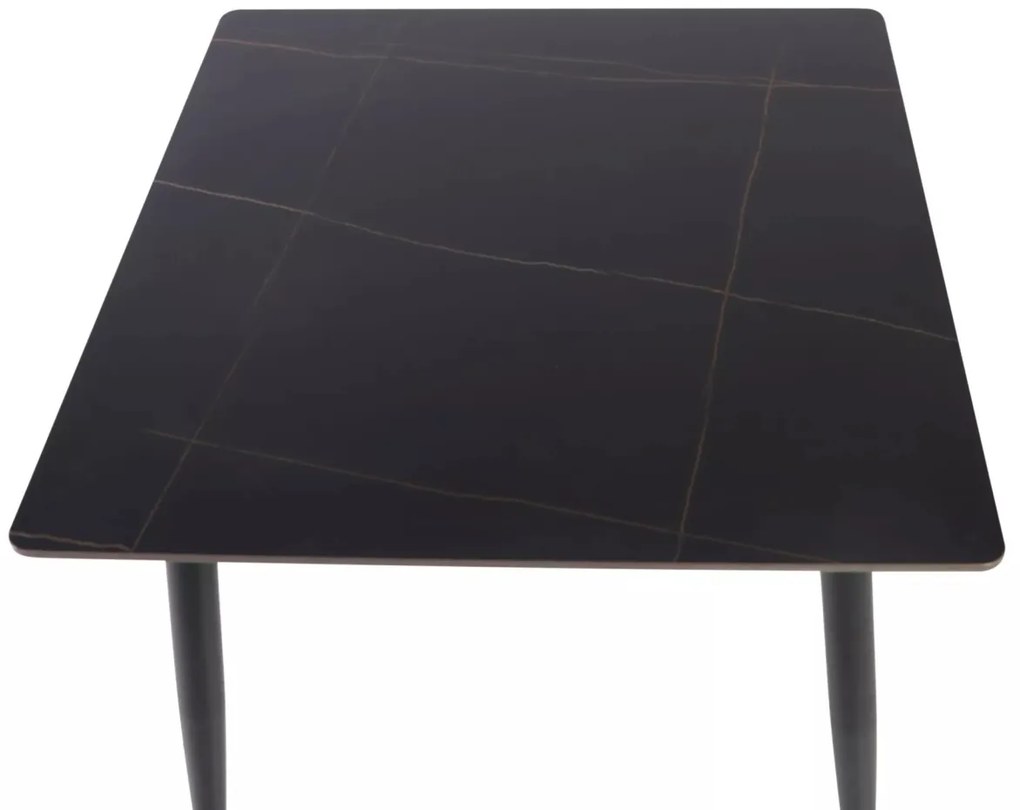 Masa Rion neagra L80xl80 cm