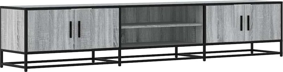 vidaXL Dulap TV, gri sonoma, 210x35x41 cm, lemn prelucrat