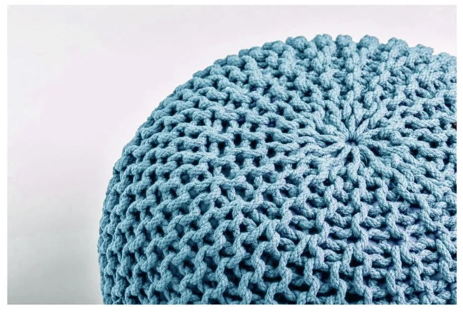 Pouf pentru șezut Bonami Essentials, albastru turcoaz
