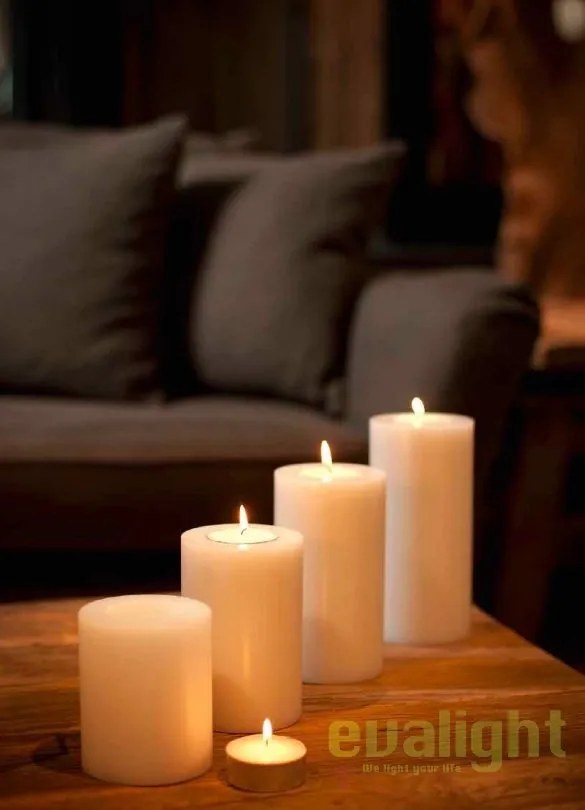 Set de 2 lumanari artificiale H-15cm 106946 HZ