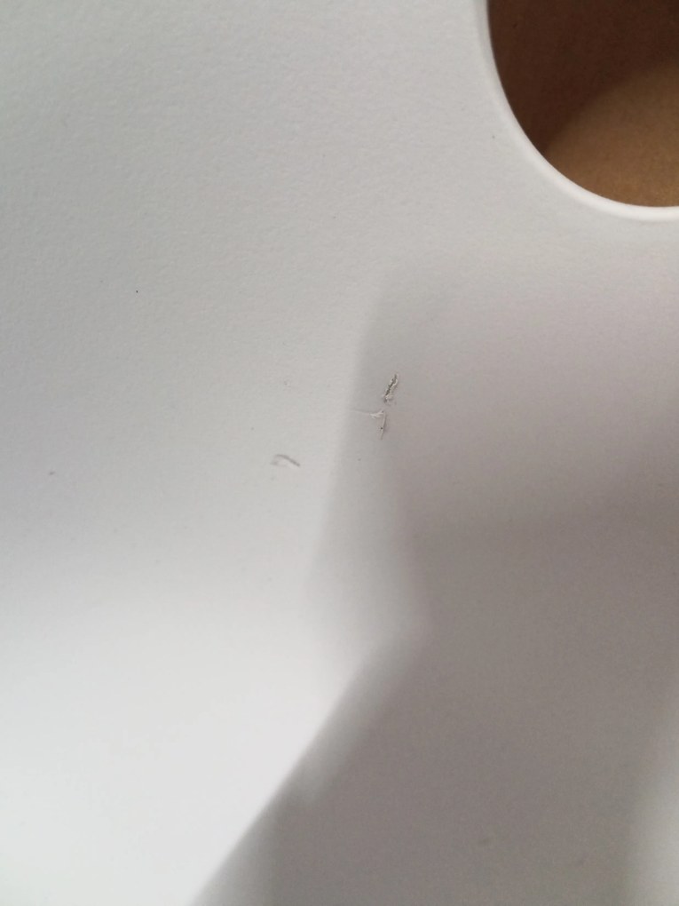 OFERTA Scaun de birou alb-roz PRINT clasa II