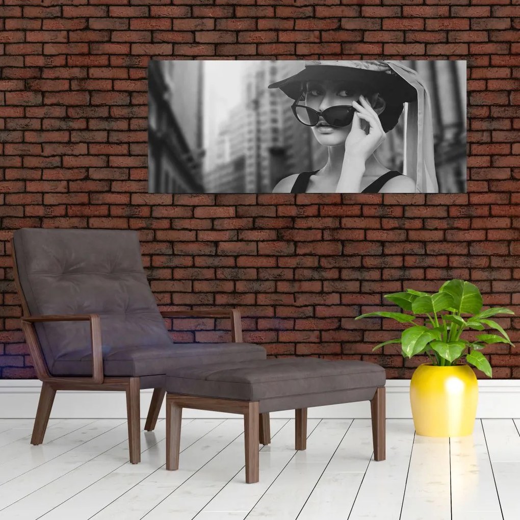 Tablou cu femeie (120x50 cm)