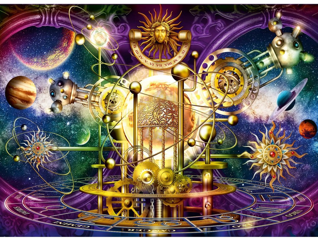 PUZZLE PLANETE, 500 PIESE - RAVENSBURGER (RVSPA16981)
