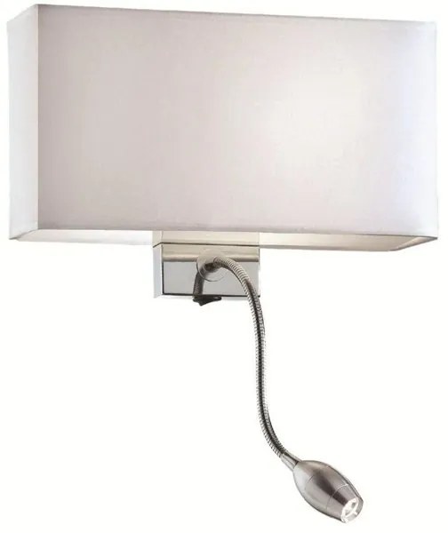 Aplica de perete cu cu reader LED HOTEL AP2 BIANCO 035949