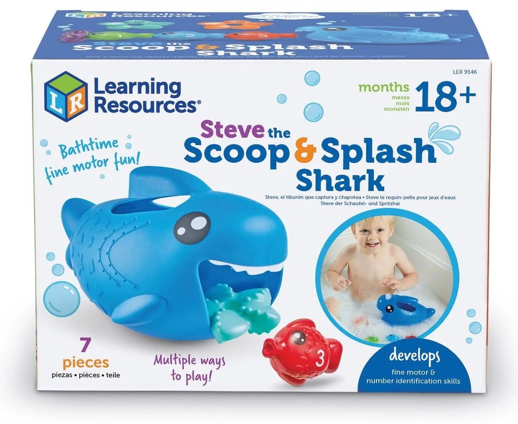 JOC PENTRU BAITA - RECHINUL STEVE - LEARNING RESOURCES (LER9146)