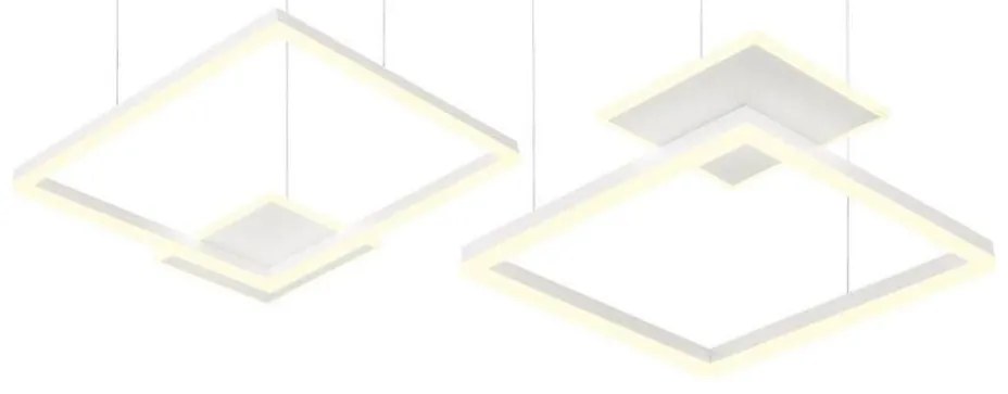 Redo 01-2614 - Lustră LED dimabilă suspendată pe cablu SIGUA, LED/137W/230V, CRI 90, albă