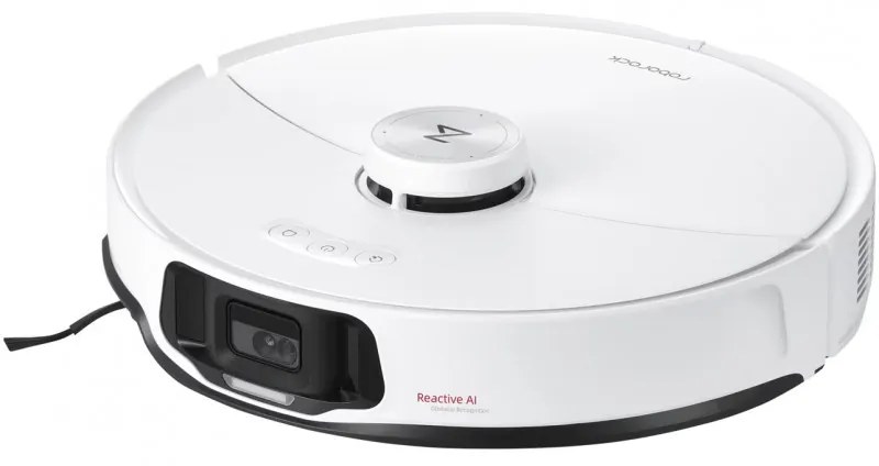 Aspirator robotic ROBOROCK S8 MaxV Ultra S8MVU02-00, 69 W, 10000 Pa, Lidar, Wi-Fi, Comenzi vocale, 5200 mAh, 3D mapping, Autonomie până la 180 min, Alb