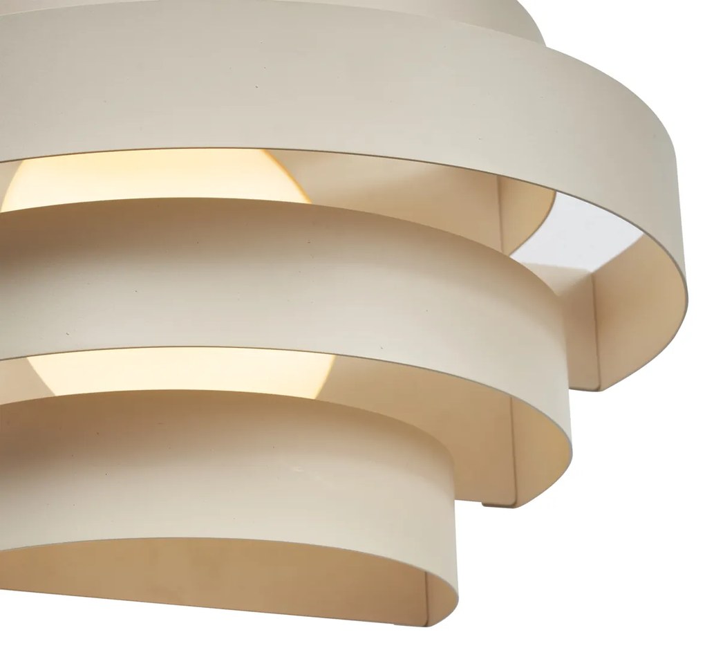 Lampă de perete modernă bej, incl. LED, cu 3 trepte de intensitate luminoasă - Lines