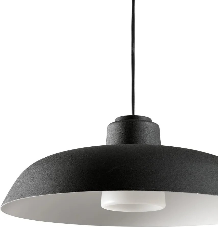 Pendul iluminat exterior decorativ IP65 SAGA negru