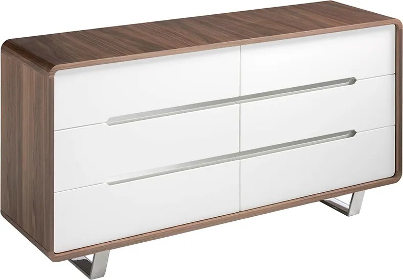 Comoda cu 6 sertare design elegant Bonni