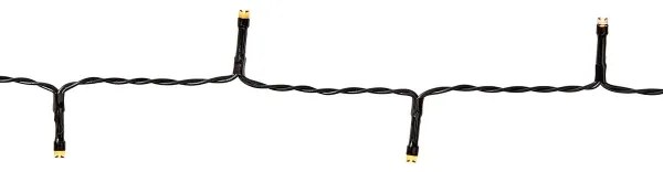 Nedis CLBO192 - Ghirlandă LED 192xLED, 7 funcții, 3xAA, 14,9 m, IP44, alb cald