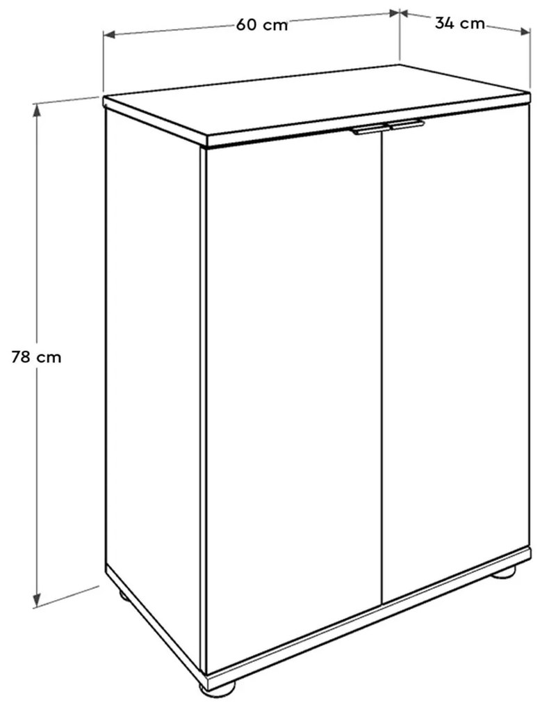 Pantofar Selanzzo (stejar sonoma). 1108468