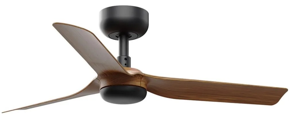 Ventilator de tavan FARO 33823 MINI PUNT S maro/negru d. 90 cm + telecomandă