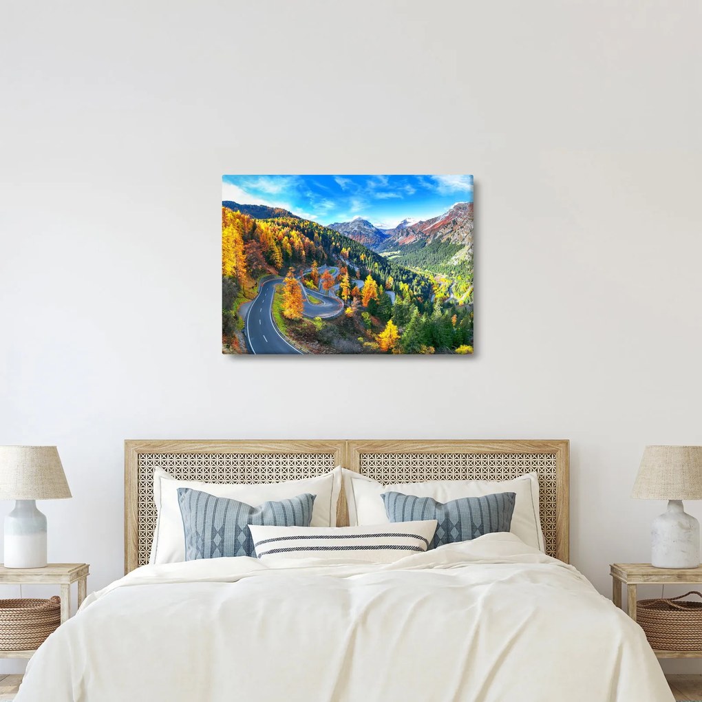 Tablou - Trecătoarea Malay Pass (70x50 cm)