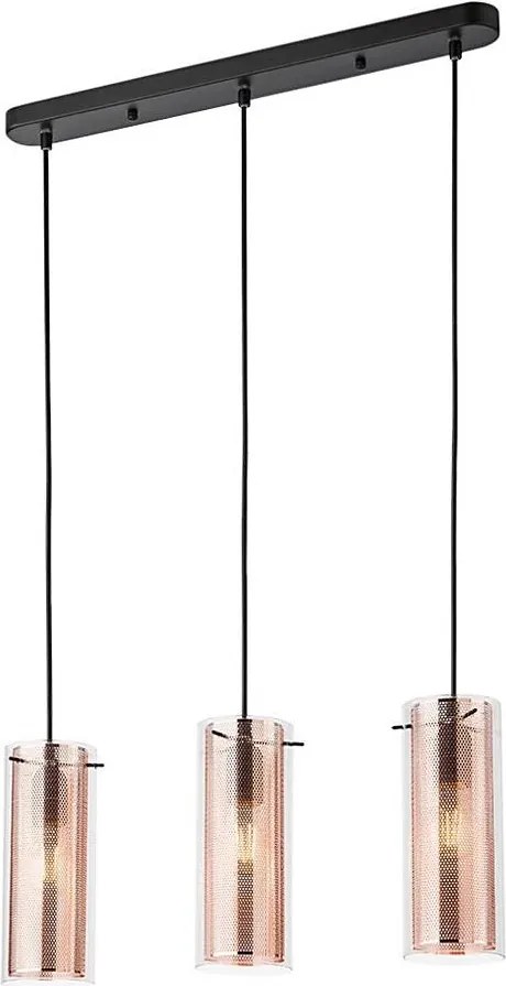 Redo 01-1257 - Lustră QIPAO pe cablu, 3x E27, 42W, 230V