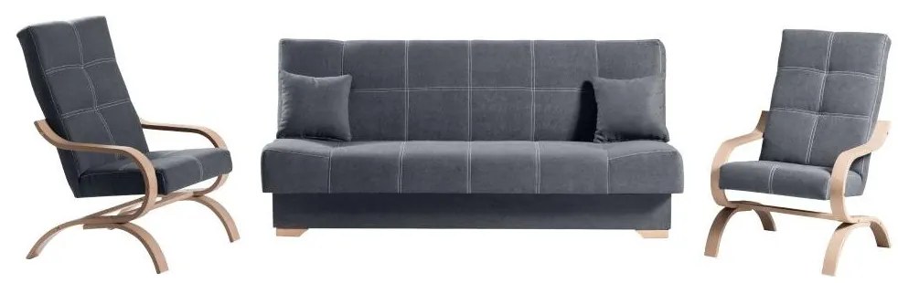 Canapea extensibilă Gona (gri) (cu sp. depozitare). 1096924