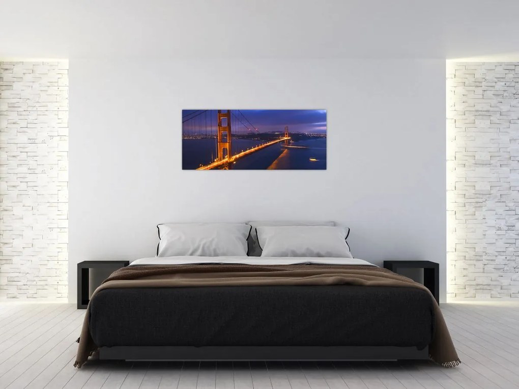 Tablou - Podul Golden Gate (120x50 cm)