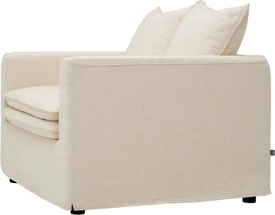 Fotoliu design LUX Montgomery, Sunbeam off-white