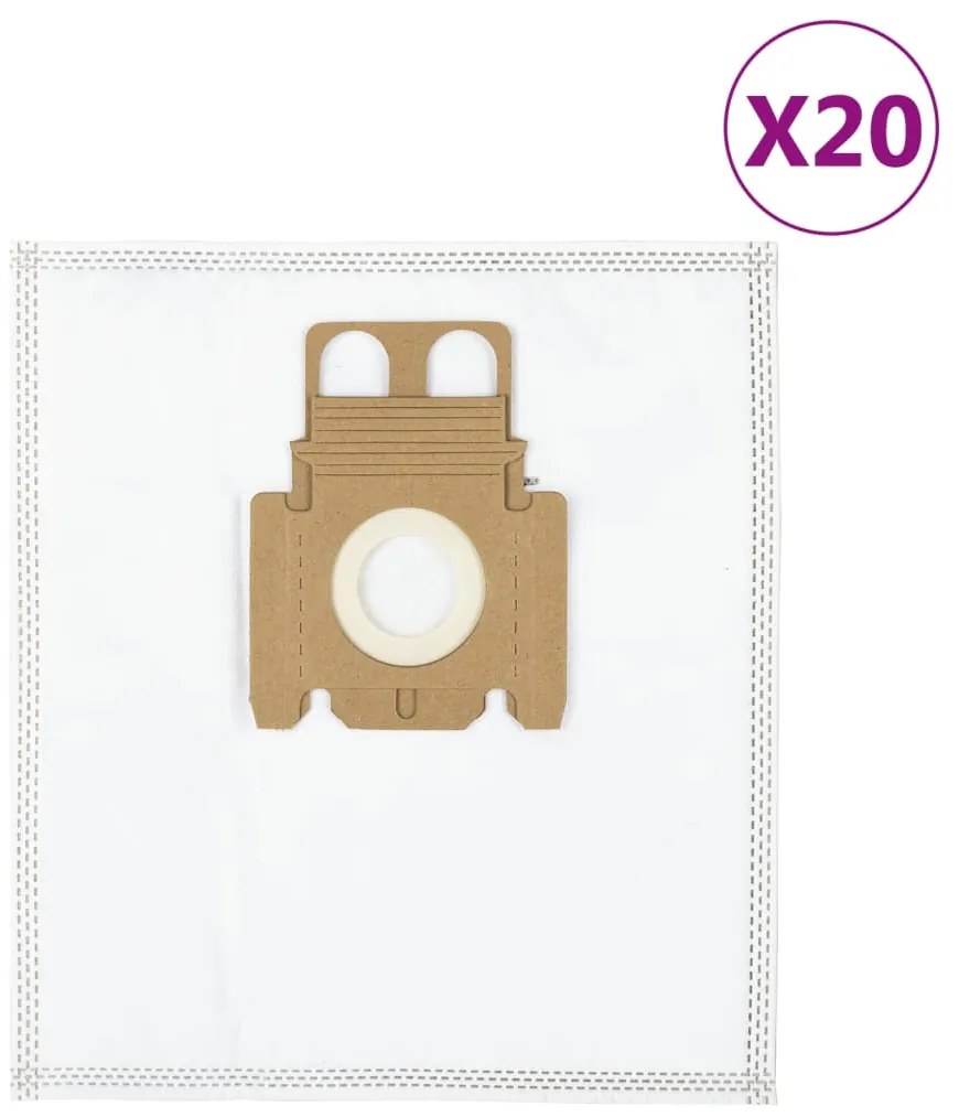 vidaXL Saci de aspirator pentru Miele K, 20 buc.