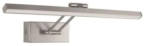 Aplica LED pentru tablou directionabila Marnell nickel NVL-9117302