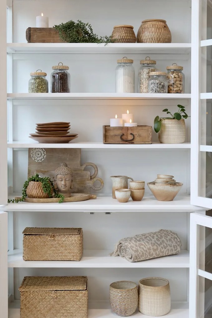 Cutie decorativă din lemn reciclat, Grimaud – piesă unicat