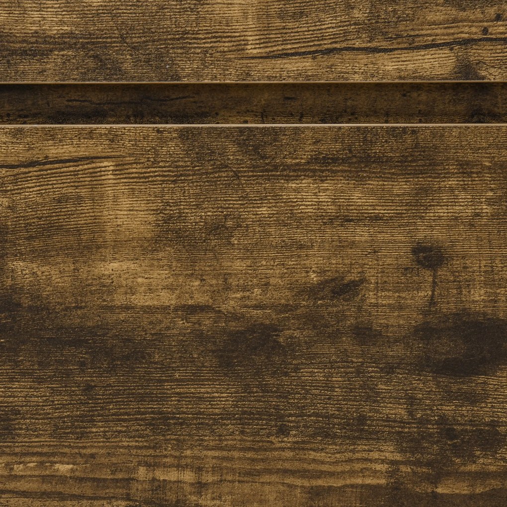 HOMCOM Comoda cu 3 Sertare din PAL in Stil rustic, 60x45x75cm, Maro si negru | Aosom RO