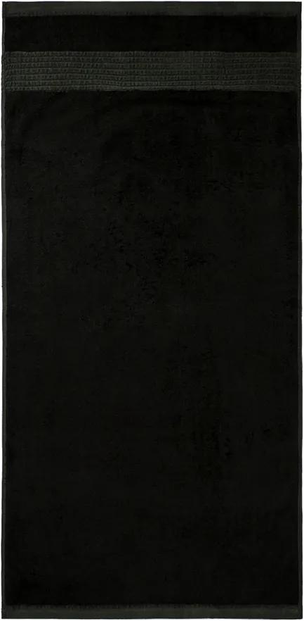 Prosop bambus Paris negru, 50 x 100 cm
