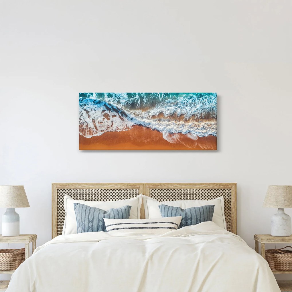 Tablou cu plaja mării (120x50 cm)
