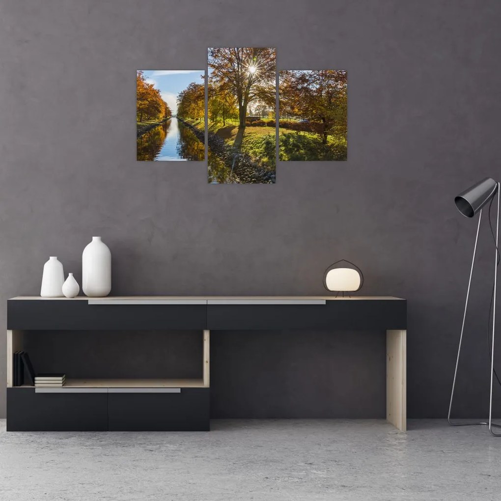 Tablou cu canal de apă (90x60 cm)