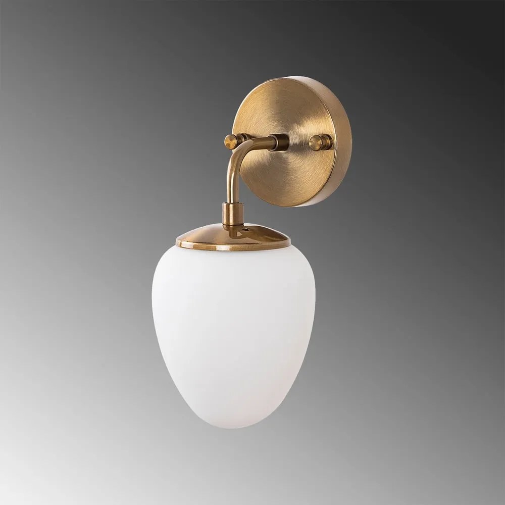 Aplică de perete în culoarea bronz ø 12 cm Ns – Opviq lights