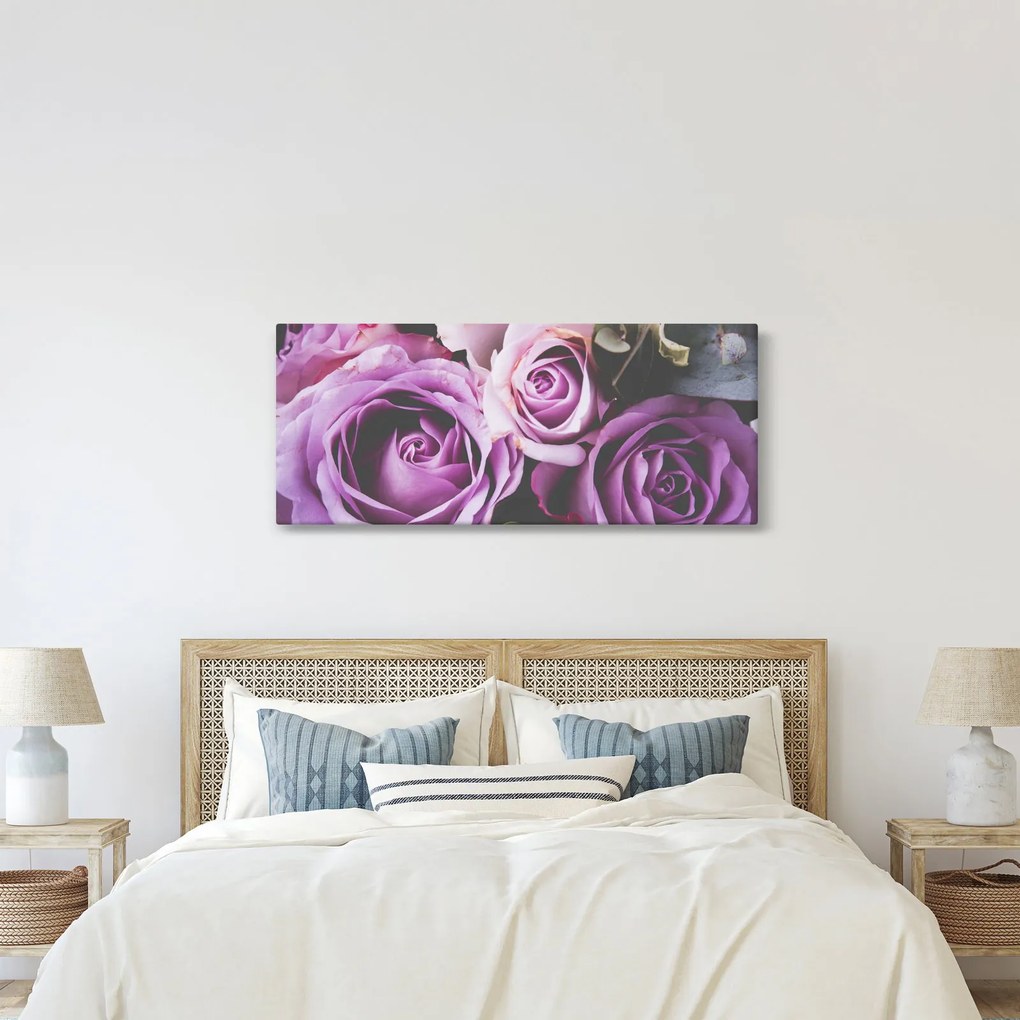 Tablou - Trandafiri (120x50 cm)