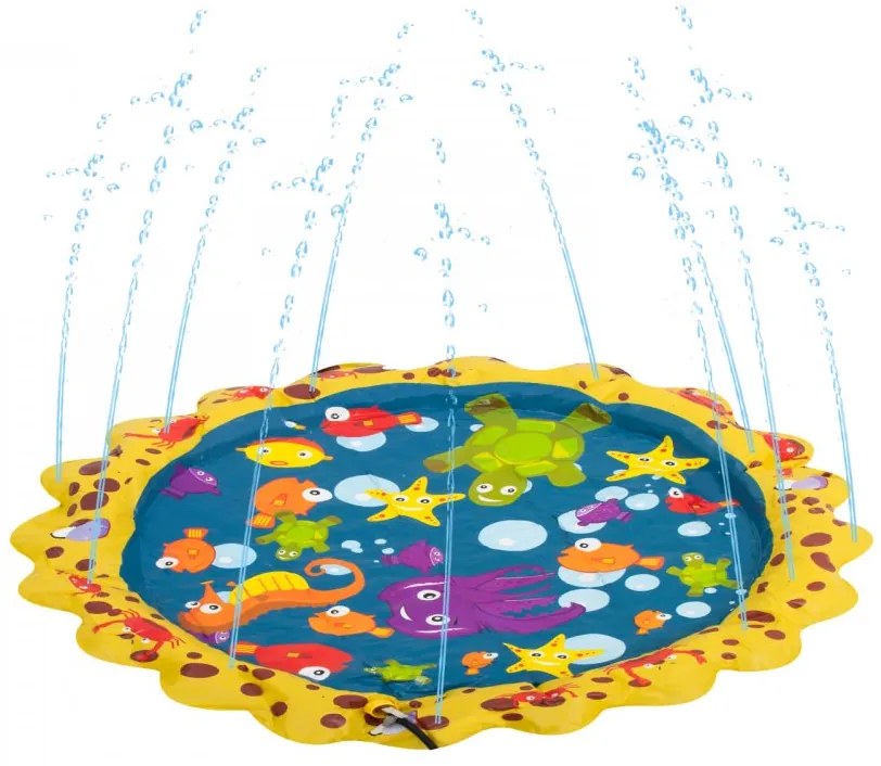 Piscina de grădină pentru copii 100cm Yellow