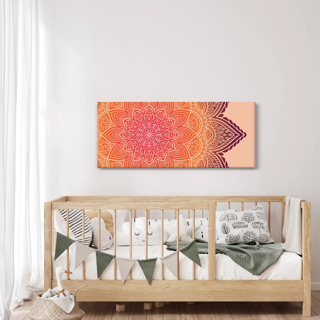 Tablou - Mandala artă (120x50 cm)