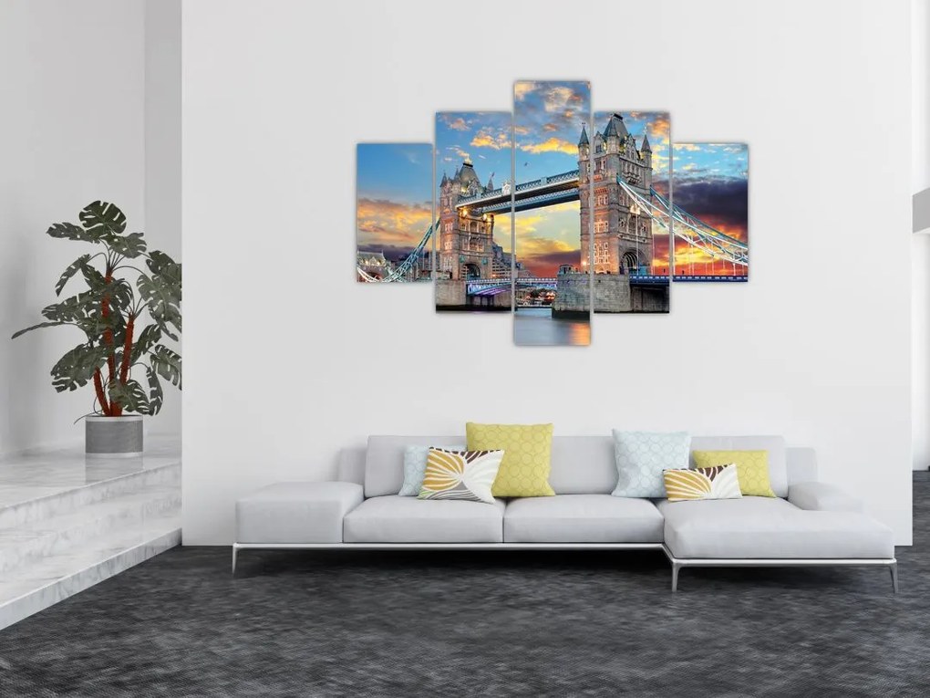 Tablou - Tower Bridge, Londra, Anglia (150x105 cm)
