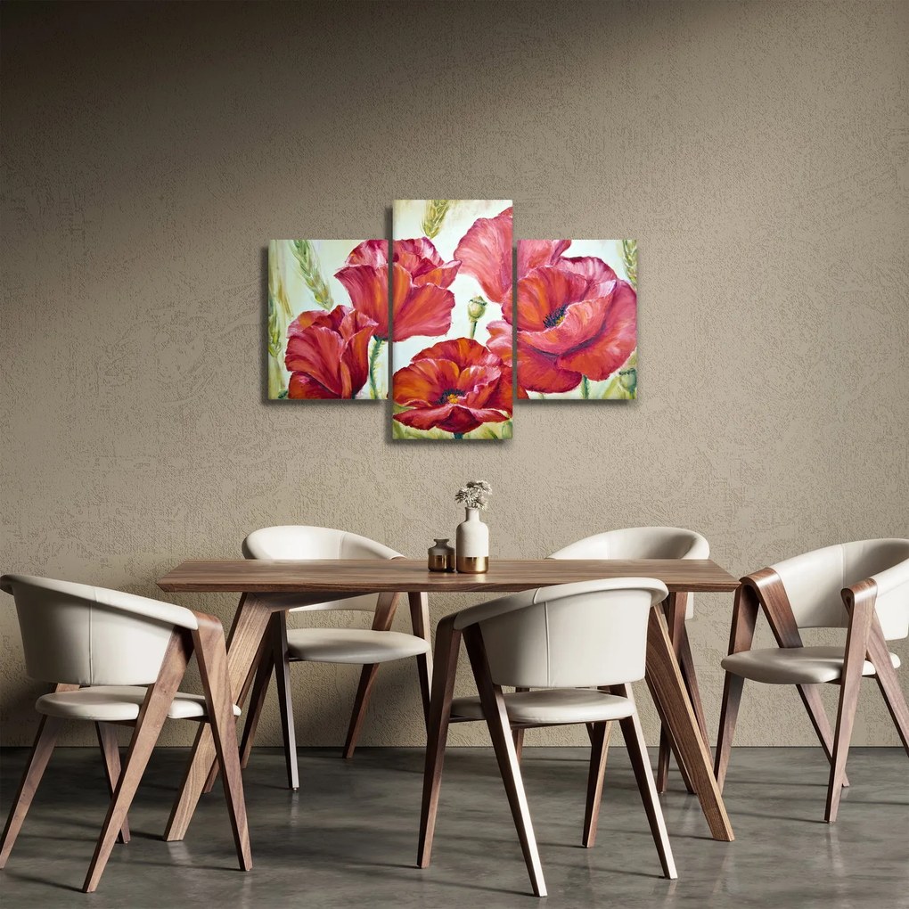 Tablou - Mac - flori (90x60 cm)